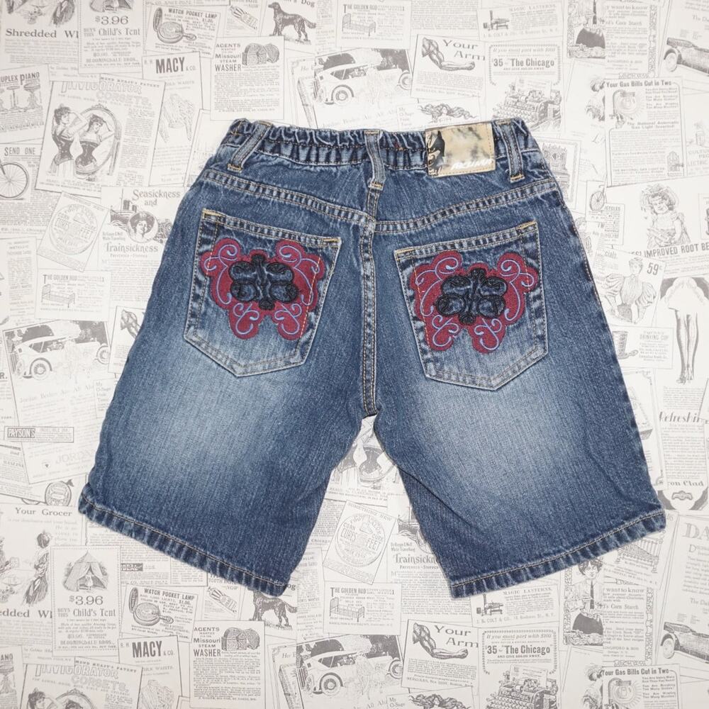 6 - Vintage Y2K AKUMA Shorts description material cotton